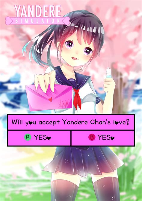 女の子 Accept Or Die Lcのイラスト Yandere Anime Yandere Simulator Yandere