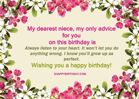 Happy birthday to a wonderful girl. 25 Happy Birthday Niece Sweet Quotes & Messages ...