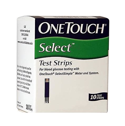 One Touch Select Test Strips 10 Unique Pharmacy