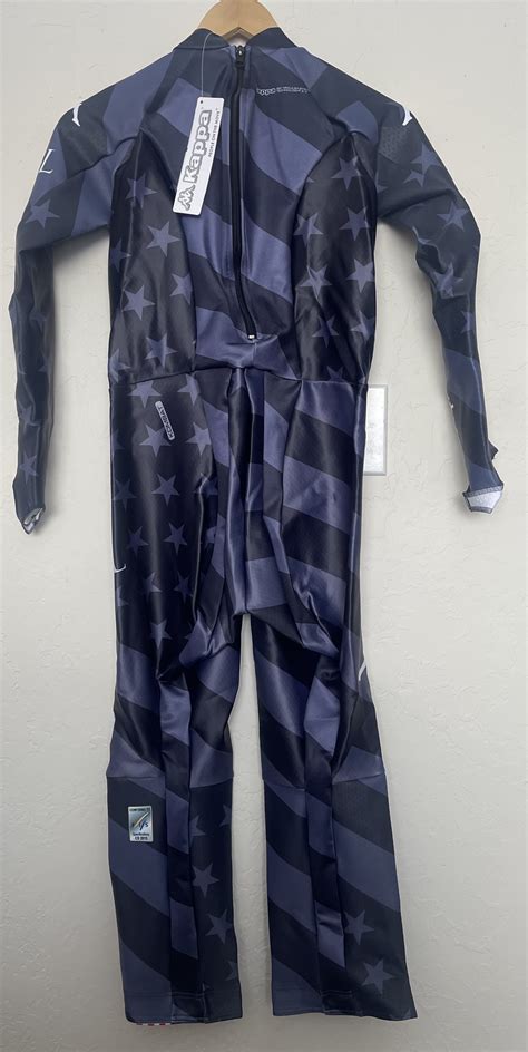 New Medium Kappa Us Ski Team Speed Suit Fis Legal Sidelineswap