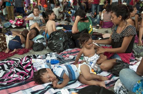 Migrant Caravan Re Forms In Mexico Members Vow To Reach Us
