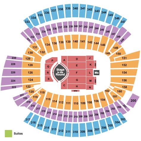 Allegiant Stadium Seating Chart Garth Garth Brooks World Tour