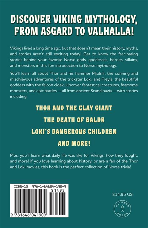 Introduction To Norse Mythology For Kids Book By Peter Aperlo