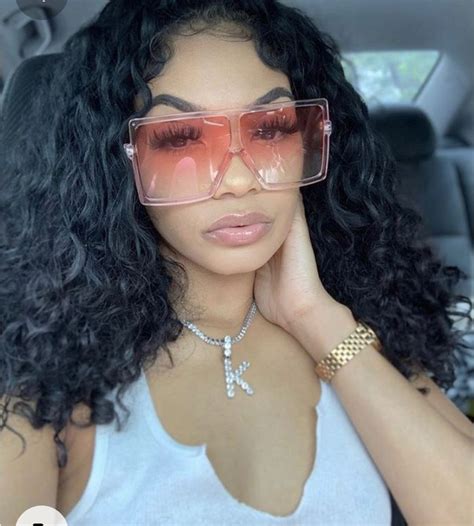 Baddie Frames In 2021 Pretty Black Girls Stylish Glasses Black Girl Aesthetic