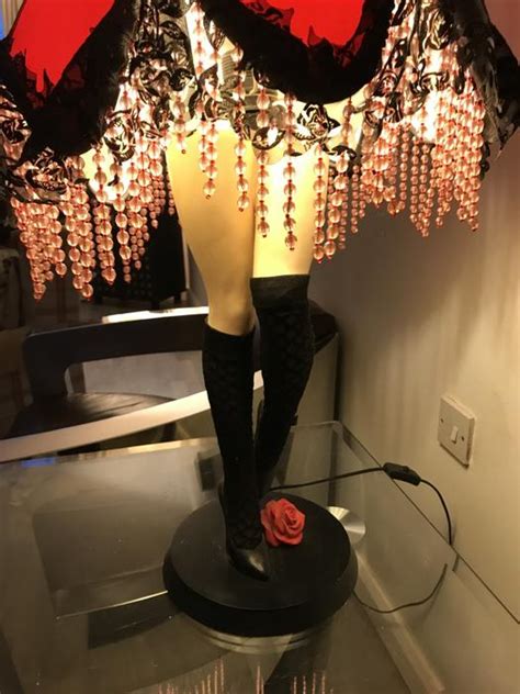 Sexy Legs Burlesque Lamp And Shade 30 76cms High W Ton Wolverhampton Sandwell