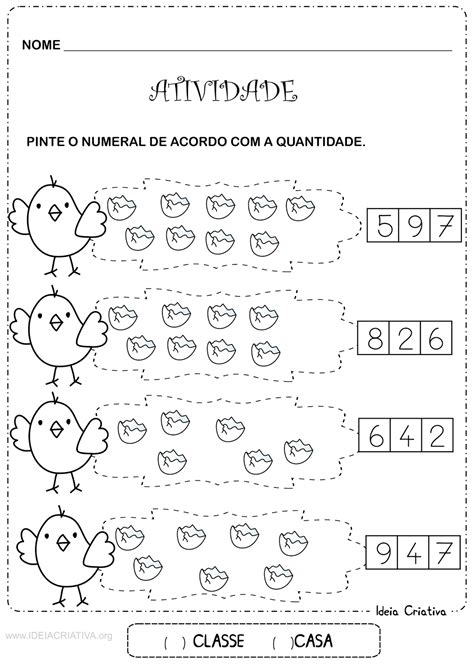 Numeros E Quantidades 2 Ano