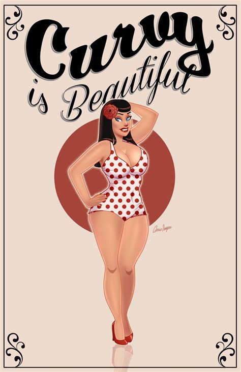 Sexy Illustrations Of Hilda The Forgotten Plus Size Pin Up Girl From The S Artofit