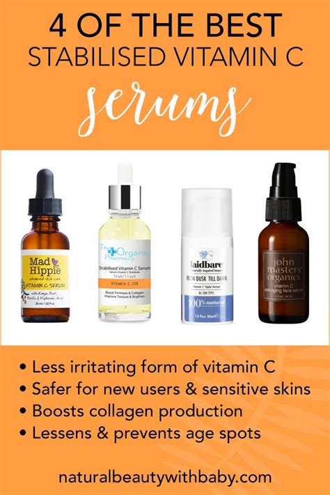 Getting Started With A Stabilised Vitamin C Serum Natural Beauty With