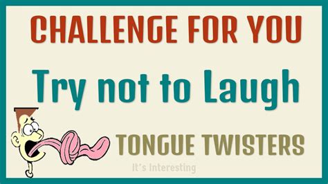 Tongue Twisters In English For Students Insyzn4mryhclm