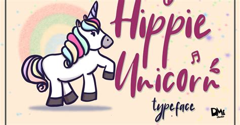 Hippie Unicorn By Dmletter On Envato Elements