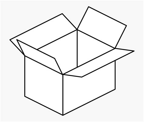 Moving Boxes Clipart Black And White Fish