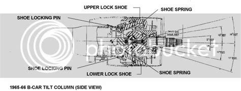 66 Chevelle Tilt Steering Column Assembly Picture Team Chevelle