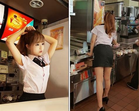 Mcdonalds Most Attractive Waitress In Taiwan Gain 70560 Hot Sex Picture
