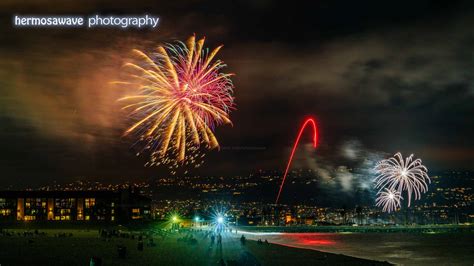 Hermosawave Photography Fireworks Landscape