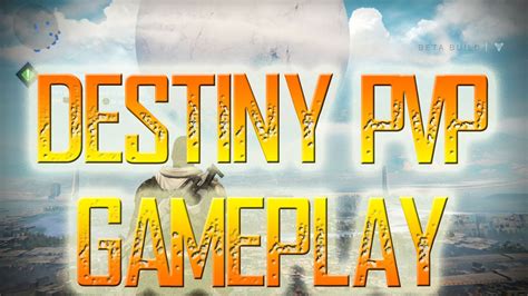 Destiny Pvp Multiplayer Crucible Gameplay Youtube