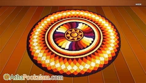Onam is not so far, it's about a month from now. Pattern Athapookalam