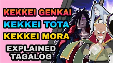 Kekkei Genkai Kekkei Tota ☄️ Kekkei Mora🌒 Naruto Tagalog Review