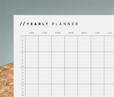 Yearly Planner Printable Printable Word Searches