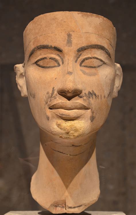 Unfinished Head Of Nefertiti Illustration World History Encyclopedia