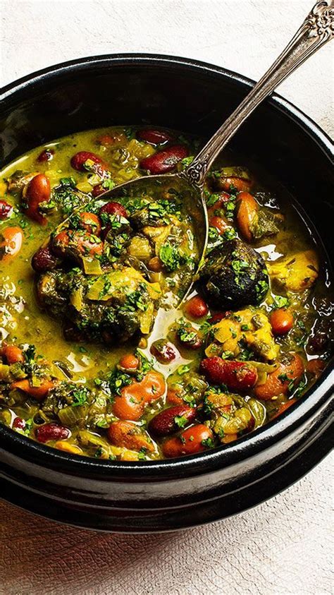 Primal recipes iranian recipes middle eastern recipes paleo food mediterranean recipes recipes persian cuisine how to eat paleo. Ghormeh Sabzi (Chicken and Kidney Bean Stew): Introduce ...