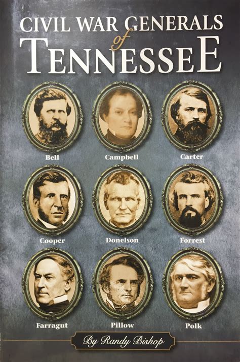 Civil War Generals Of Tennessee Confederate Shop