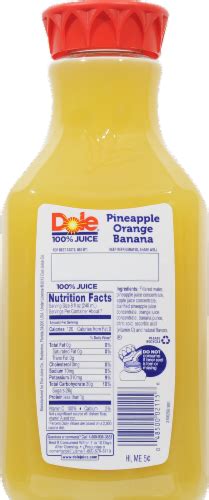 Dole Pineapple Orange Banana Juice 59 Fl Oz Ralphs