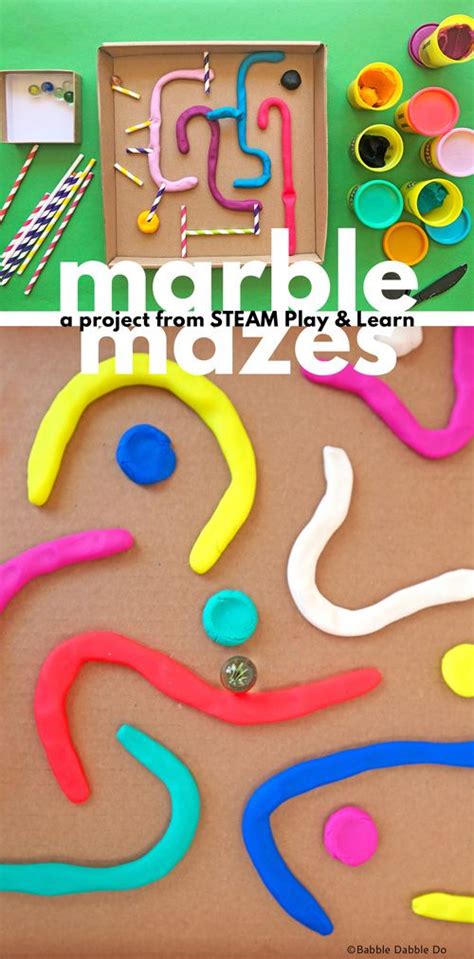 How To Make A Simple Diy Marble Maze Marble Maze Creative Activities