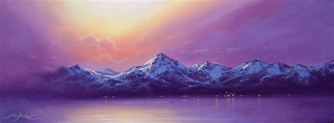 Mountain Mist Original Oil On Canvas By Ben Payne Original Oil
