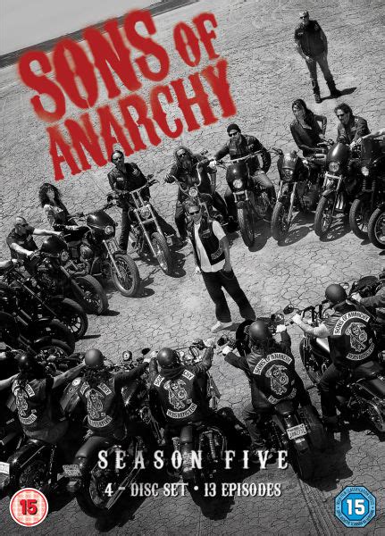 Sons Of Anarchy Season 5 Dvd Zavvi