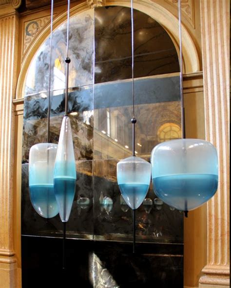 Home Wonderglass Glass Installation Glass Chandelier Lighting