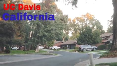 Driving Uc Davis California Usa October 14 2022 Youtube