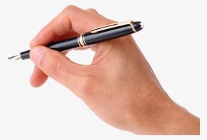 Hand Writing With Pen Png Hand With Pen Png Transparent Png X