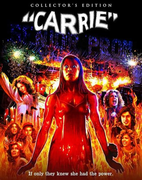Stephen Kings Carrie 2nd Cover Art Horror Movie Icons