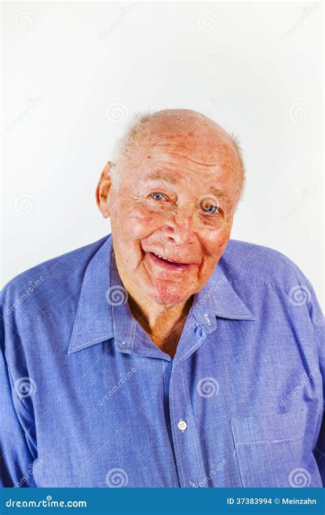 Old Man With Bald Head Stock Photo Image Of Head Adult 37383994