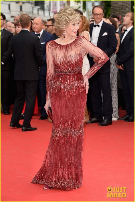 I wanted to be schooled by jane fonda. Jane Fonda Recycles Elie Saab Dress She Wore To Cannes ...