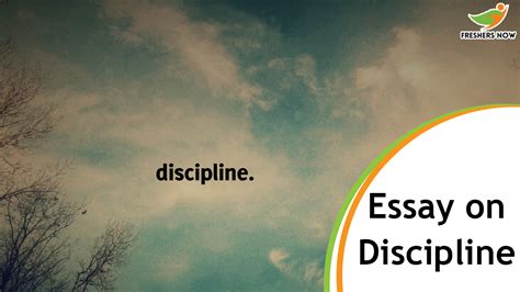 Essay On Discipline For Students And Children Pdf Download