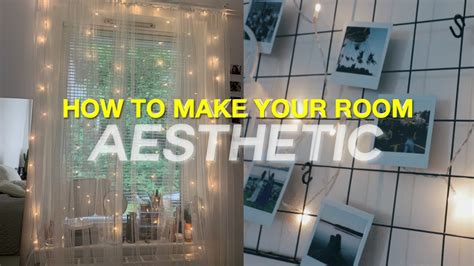 How To Make Your Room Aesthetic Diy Room Decor Youtube