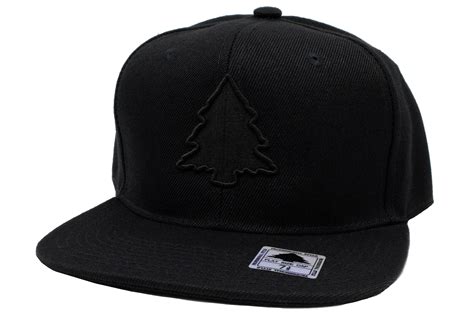 Fresh Black Fitted Player Hat Fresh Air Clothing
