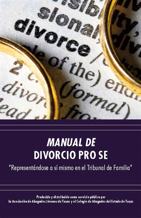 Manual De Divorcio Pro Se Tyla