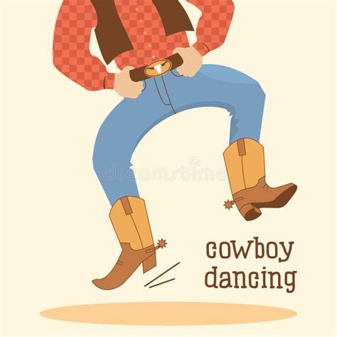 Dancing Cowboy Cartoon Stock Illustrations 122 Dancing Cowboy Cartoon