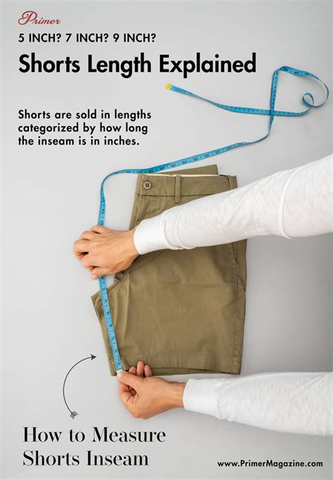 How To Measure Inseam Shorts