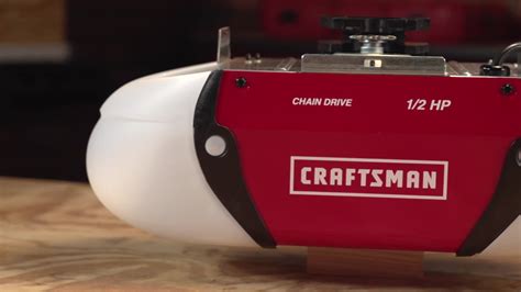 Craftsman ½ HP Chain Drive Garage Door Opener Review Garage Sanctum