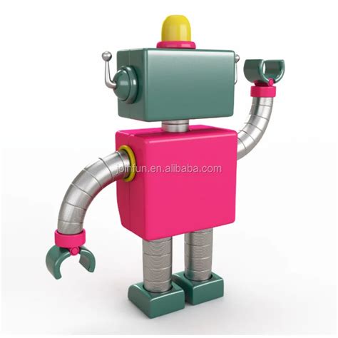 Custom Make Small Plastic Robot Toysoem Design Plastic Robot Models