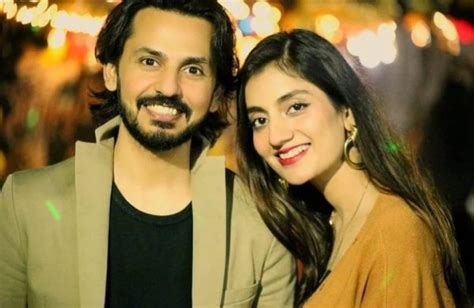 Beautiful Actor Bilal Qureshi With His Wife Uroosa Qureshi Latest
