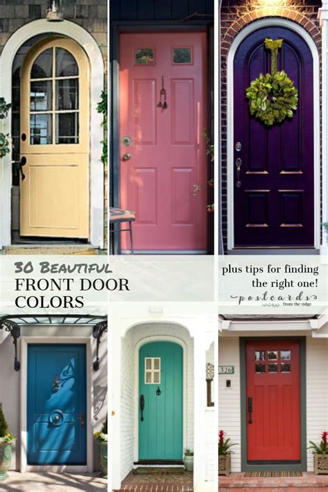 How To Choose A Front Door Color Fitzgerald Constance