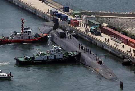 Us Nuclear Powered Submarine Arrives In South Korea A Day After