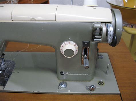 Vintage Kenmore Sewing Machine Model In Sewing Table