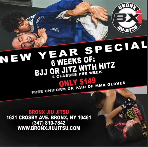 New Yearnew You Special Adult Brazilian Jiu Jitsu Bronx Jiu