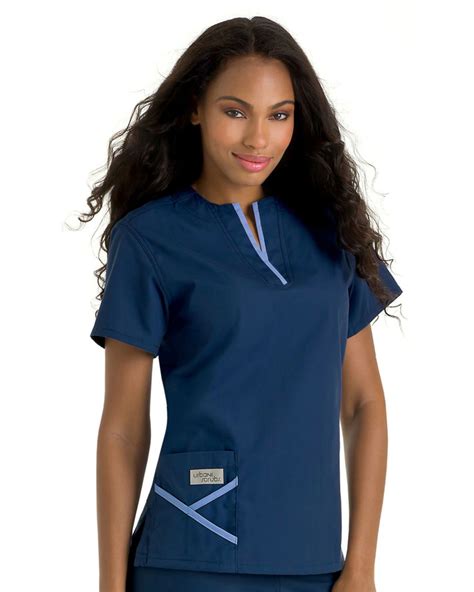 Great Scrub Top For Big Busts Nurse Outfit Scrubs Stylish Scrubs Medical Scrubs