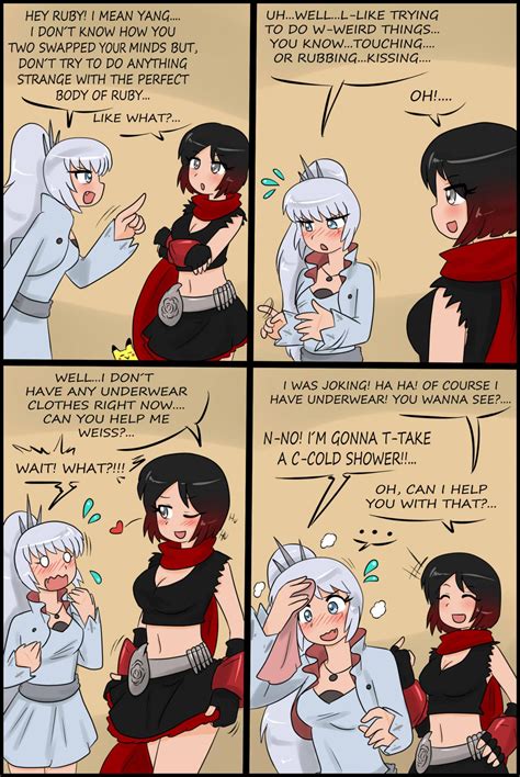 untitled — what if weiss meets the ruby yang swapped dc anime rwby anime anime comics anime